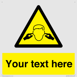 Custom Noise Hazard Sign